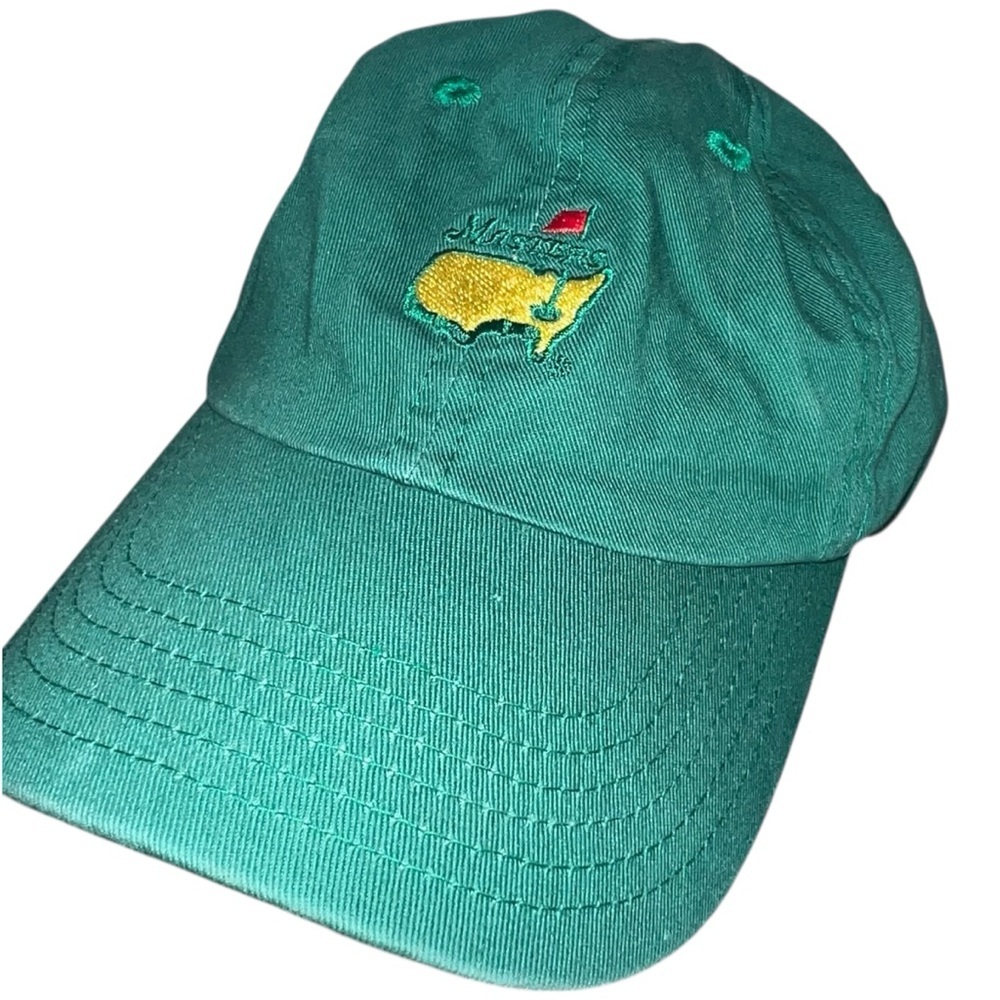 The Masters Augusta National American Needle Emerald Green Golf Hat Cap Youth